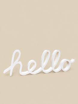 Napis Hello